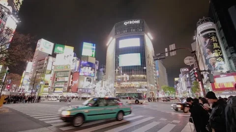 Shibuya crossing Stock Footage 65882840