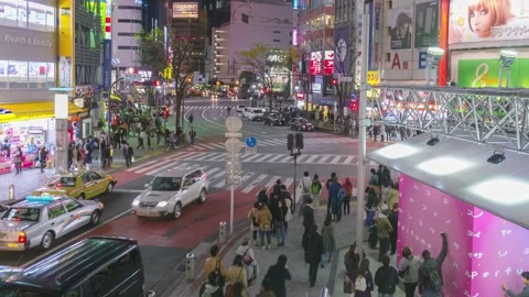 Shibuya Stock Footage 166930047