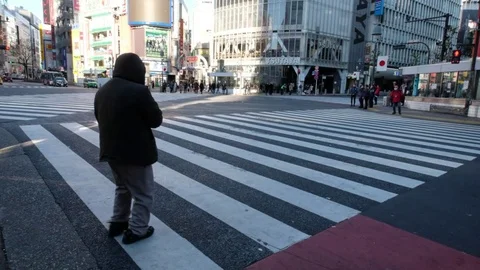 SHIBUYA SCRAMBLE Stock Footage 84292128