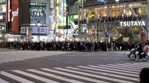 SHIBUYA SCRAMBLE Stock-Footage 84702395