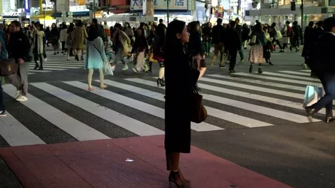 SHIBUYA SCRAMBLE Stock-Footage 84703621