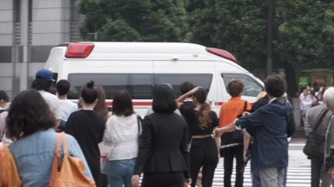 Shibuya Street Stock Footage 91461659