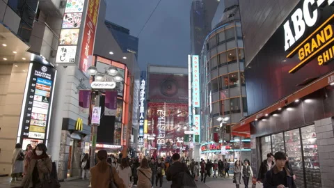 Shibuya Streets Stock Footage 139658459