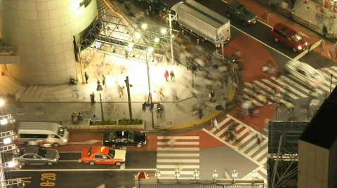 Shibuya, Tokyo Stock Footage 790826