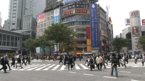 Shibuya, Tokyo Video stock 39334548