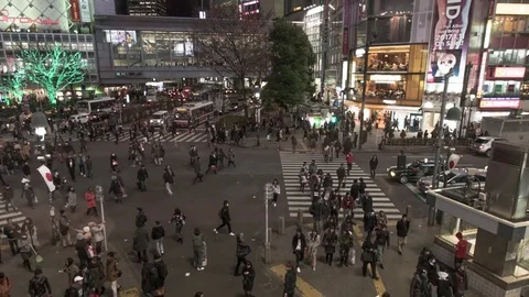 Shibuya, Tokyo Stock Footage 77922282