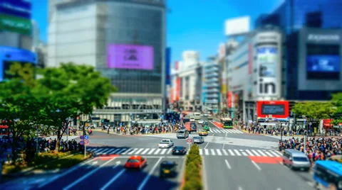 Shibuya Walk 2 30fps 4k 스톡 동영상 37726891