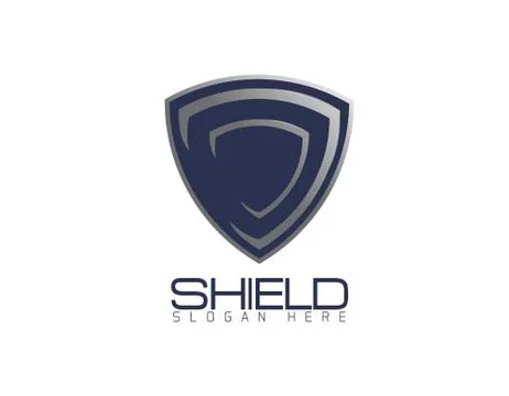 Shield abstract logo Stock Illustration