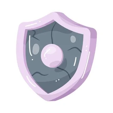Shield armor Illustrazione stock