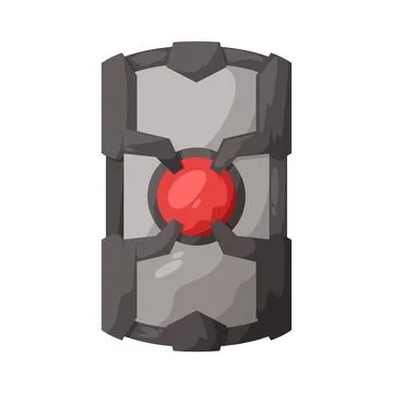 Shield armor illustration Stock Illustration
