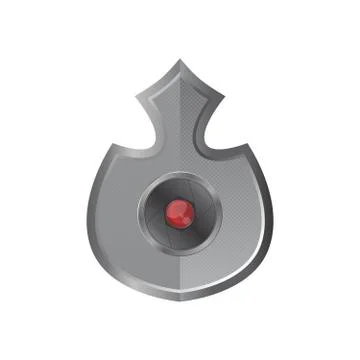 Shield art illustration Illustrazione stock
