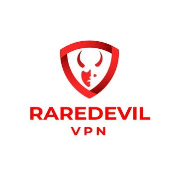 Shield Devil Security Logo Stock Illustration