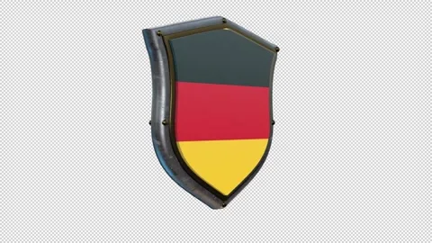 SHIELD FLAG GERMANY Stockbeeldmateriaal 333298765