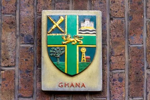 Shield of Ghana Stock Photos