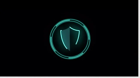 Shield glow Stock Footage 335797906