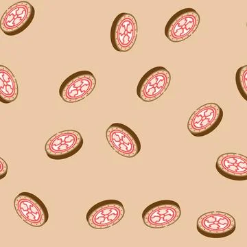 Shield heraldry medieval isometric icon seamless pattern Stock Illustration