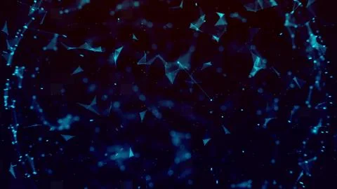 Shield Icon Cyber Security, Digital Data Network Protection, Future Technology Stock Illustration