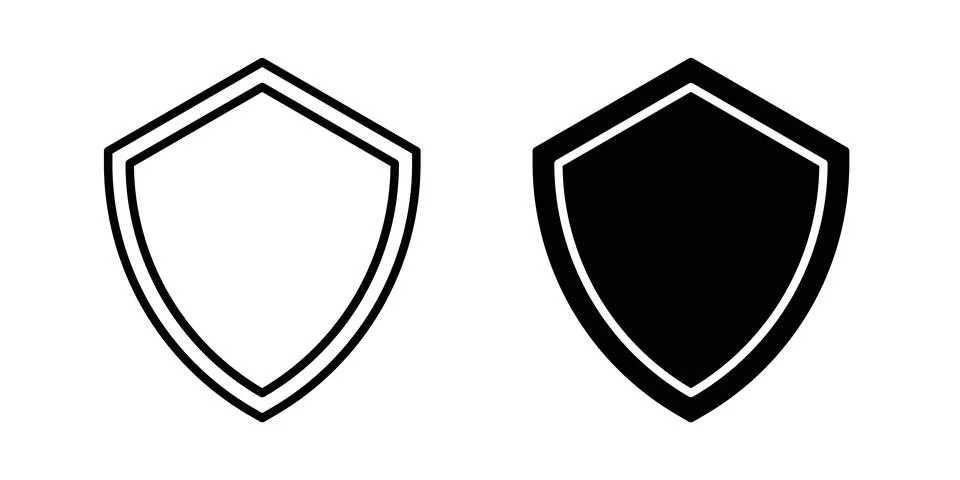 Shield icon graphic design. web icons vectors Stock Illustration