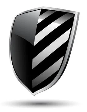 Shield icon Illustrazione stock