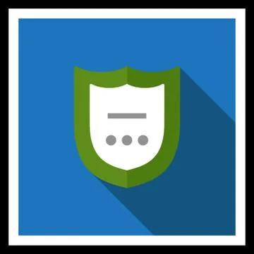 Shield icon 스톡 일러스트