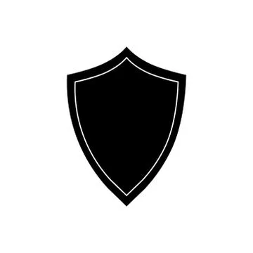 Shield icon, logo. ?solated vector illustration Stock Illustration