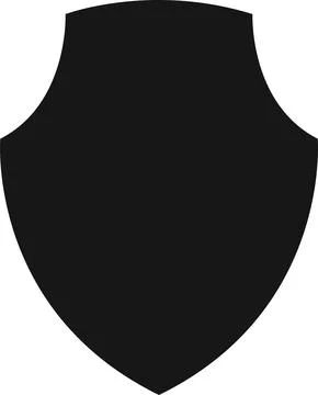 Shield icon. Protect shield security. Badge quality symbol, sign, Logo or emblem Stock Illustration