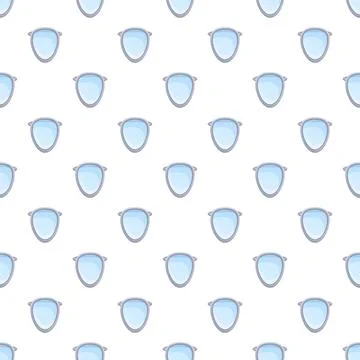 Shield icon seamless pattern for security and protection Stockillustratie