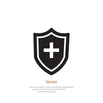 Shield icon. Security symbol template for graphic and web design collection.. Stock-Illustration