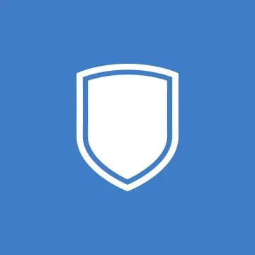 Shield icon, shield vector illustration Stock Illustration