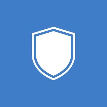 Shield icon, shield vector illustration Stock Illustration
