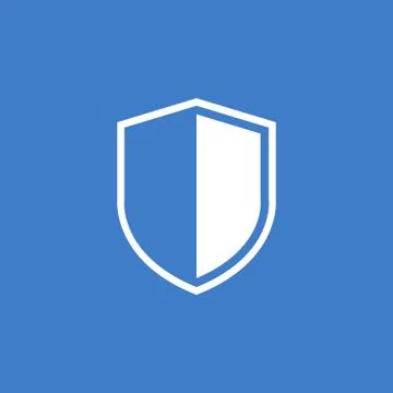 Shield icon, shield vector illustration Stock Illustration