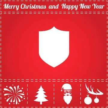 Shield Icon Vector Stock Illustration