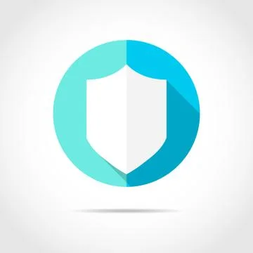 Shield icon. Vector illustration. Stock Illustration