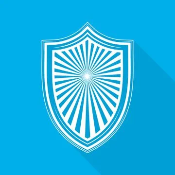 Shield icon. Vector illustration. Stock Illustration