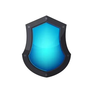 Shield icon. Vector illustration. Stock Illustration