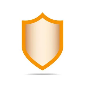 Shield icon. Vector illustration. Stock Illustration