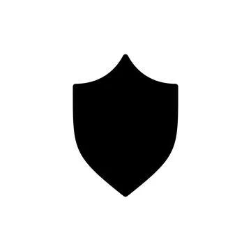 Shield icon vector illustration. Protection icon. Security sign and symbol Stock Illustration