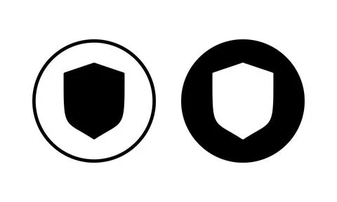 Shield icon vector illustration. Protection icon. Security sign and symbol Stockillustratie