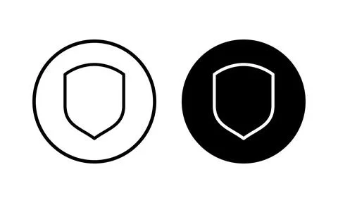 Shield icon vector illustration. Protection icon. Security sign and symbol Stockillustratie