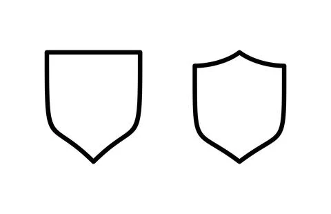Shield icon vector illustration. Protection icon. Security sign and symbol Stock Illustration