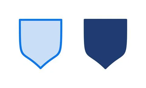 Shield icon vector illustration. Protection icon. Security sign and symbol Stockillustratie