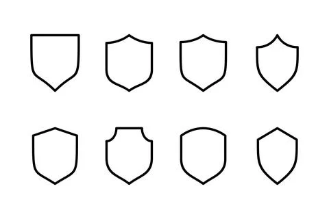 Shield icon vector illustration. Protection icon. Security sign and symbol Stock Illustration
