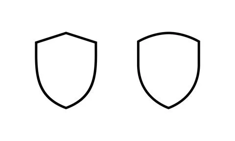 Shield icon vector. Protection icon. Security sign and symbol Stock Illustration