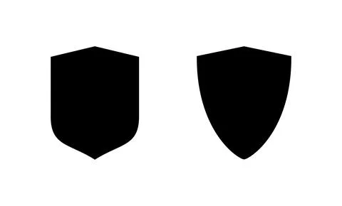 Shield icon vector. Protection icon. Security sign and symbol Illustrazione stock