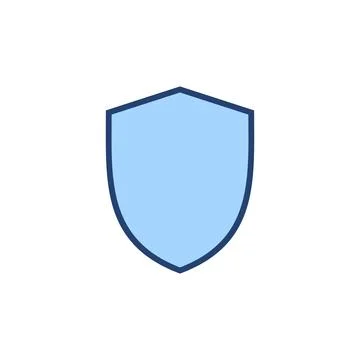Shield icon vector. Protection icon. Security sign and symbol Stock Illustration
