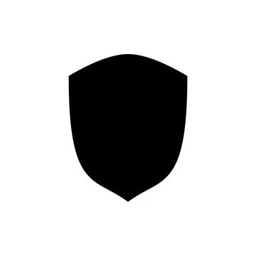 Shield icon vector. Protection icon. Security sign and symbol Illustrazione stock