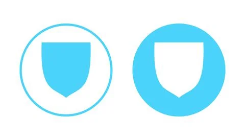 Shield icon vector. Protection icon. Security sign and symbol Stockillustratie