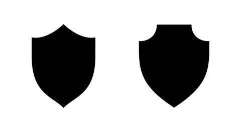 Shield icon vector. Protection icon. Security sign and symbol Stock Illustration