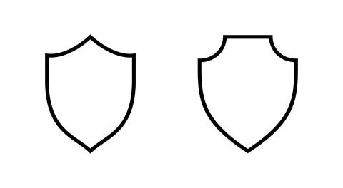 Shield icon vector. Protection icon. Security sign and symbol Stock Illustration