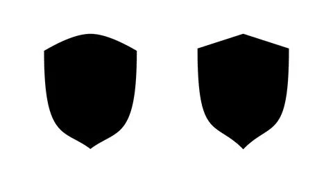 Shield icon vector. Protection icon. Security sign and symbol Illustrazione stock